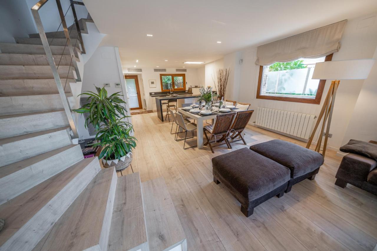 Residencial Bella Donna Lux House, Jacuzzi Y Piscina Privada Villa Lloret de Mar Bagian luar foto